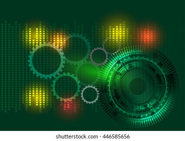 Technology abstract background