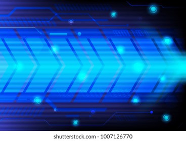 Technology abstract background blue concept. EPS10 Vector. Use for banner, leaflet, wallpaper, website, template, poster, brochure and other design.