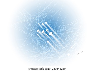 Technology abstract background collection for business solution ideas. Vector image