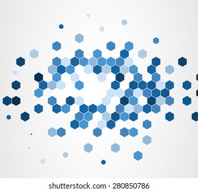 Technology abstract background collection for business solution ideas. Vector image