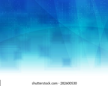 Technology abstract background collection for business solution ideas. Vector image