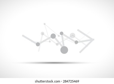 Technology abstract background collection for business solution ideas. Vector image