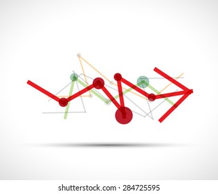 Technology abstract background collection for business solution ideas. Vector image