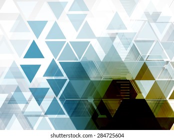 Technology abstract background collection for business solution ideas. Vector image