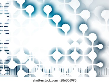 Technology abstract background collection for business solution ideas. Vector image
