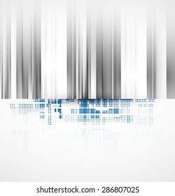 Technology abstract background collection for business solution ideas. Vector image