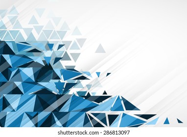 Technology abstract background collection for business solution ideas. Vector image