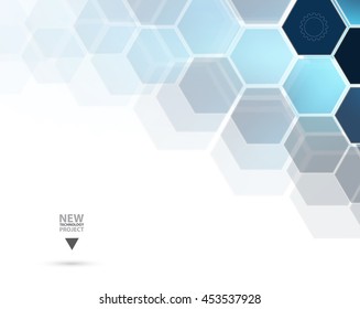 Technology abstract background collection for business solution ideas. Vector image