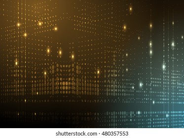 Technology abstract background collection for business solution ideas. Vector image