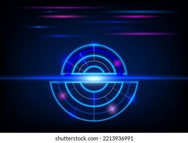 El concepto de fondo tecnológico abstracto diseño de velocidad digital futurista de alta tecnología.
Comunicación innovadora sin fronteras.