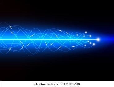 Technology abstract background with concept of high speed data transference, vector illustration