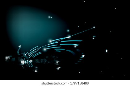 technology abstract background, electric illustration vector background, electric space abstract backdrop