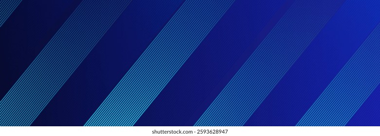 Technology abstract background with glowing geometric lines. Shiny blue rounded square lines pattern. Modern futuristic graphic design. Suit for business, website, corporate, brochure