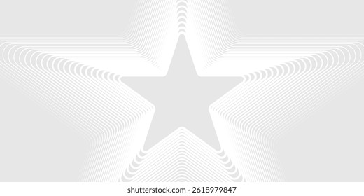 Technology abstract background with glowing geometric lines. White star lines pattern. Modern futuristic graphic design. Suit for business, website, corporate, brochure, banner, cover