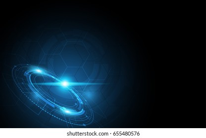 Technology abstract background innovation concept vector illustration