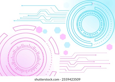 technology abstract background with lines