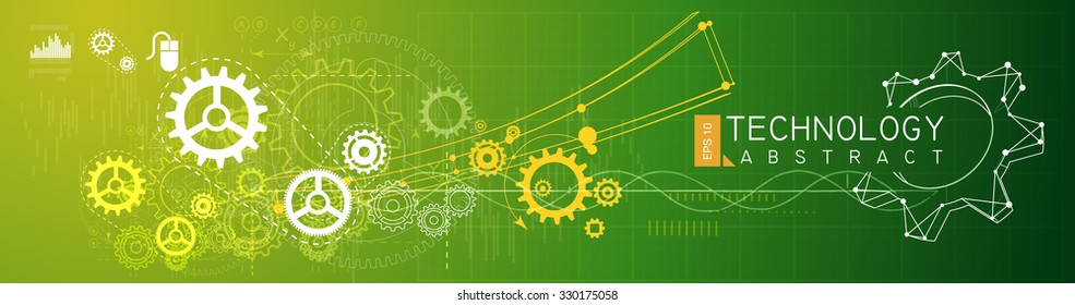 Technology Abstract Background - Stock Banner Image