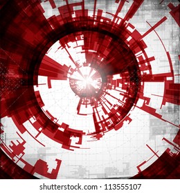 Technology abstract background. Vector.
