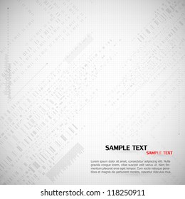 Technology abstract background. Vector.