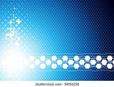 Technology abstract background. Vector.