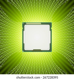 Technology abstract background. Vector Illustration.