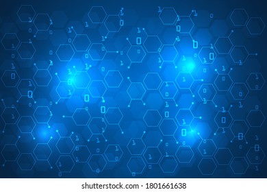 technology abstract. computer science background. cyber security abstract.