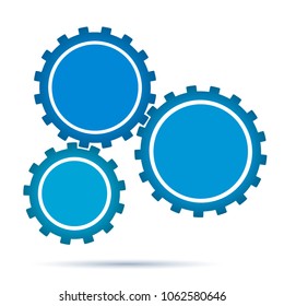 Technology abstract design element on white background. Vector illustration eps 10. Can use for business brochure layout, web banner design, coverpage magazine, flyer template, advertising booklet