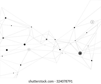 Technology abstract figure