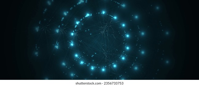 Tecnología abstracta de fondo futurista para negocios de internet. Concepto de macrodatos.