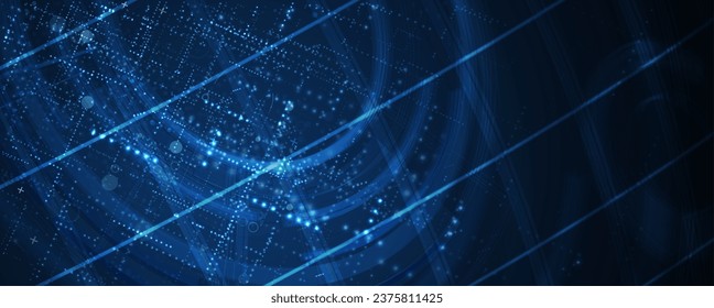 Technology abstract futuristic background for internet business. Big data concept.