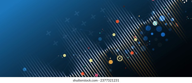 Technology abstract futuristic background for internet business. Big data concept.