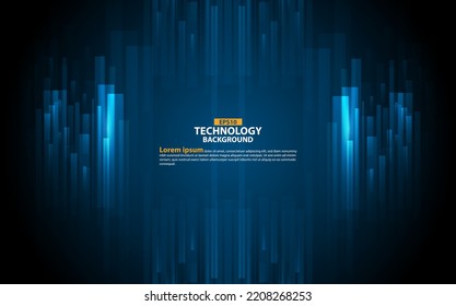 Technology Abstract Futuristic Background Vector