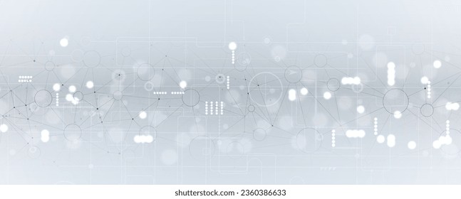 Technologie abstrakter futuristischer wissenschaftlicher Hintergrund für Internet-Business. Big Data Konzept.