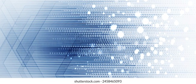 Technology abstract futuristic science background for internet business. Big data concept.