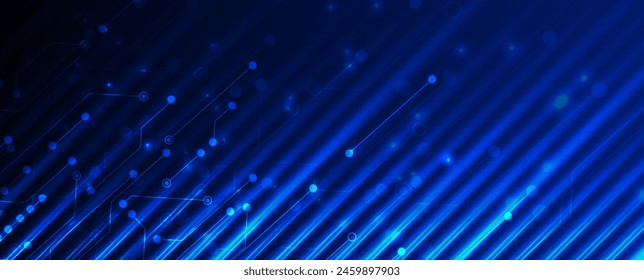 Technology abstract futuristic science background for internet business. Big data concept.