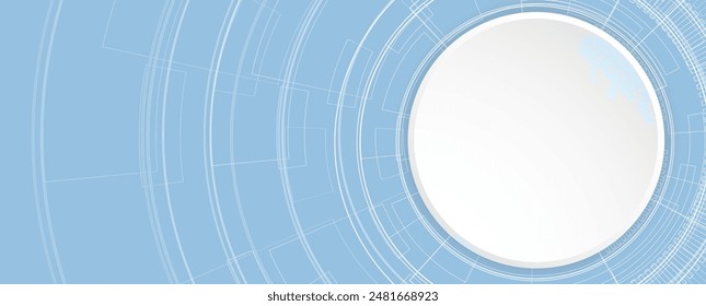 Technology abstract futuristic science background for internet business. Big data concept.