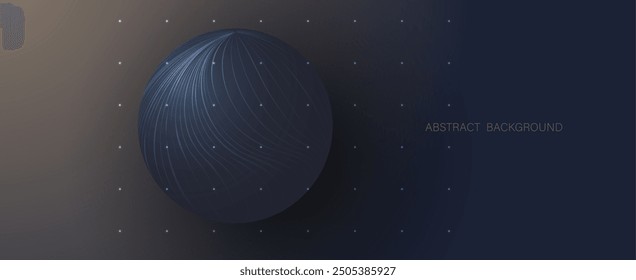 Technology abstract futuristic science background for internet business. Big data concept.