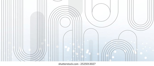 Technology abstract futuristic science background for internet business. Big data concept.. Vector handmade