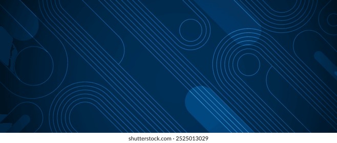 Technology abstract futuristic science background for internet business. Big data concept.. Vector handmade