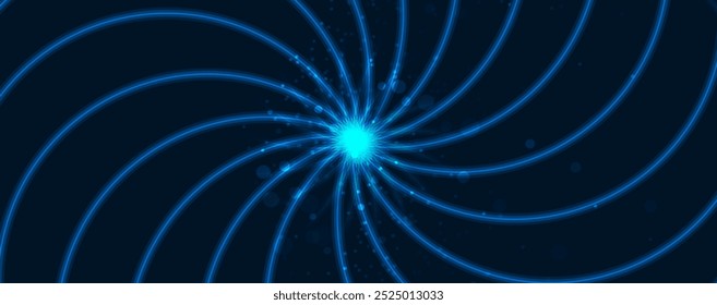 Technology abstract futuristic science background for internet business. Big data concept.. Vector handmade