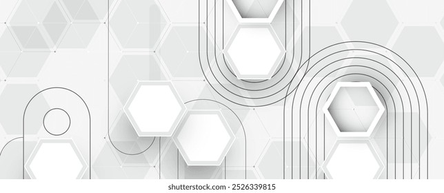 Technology abstract futuristic science background for internet business. Big data concept.