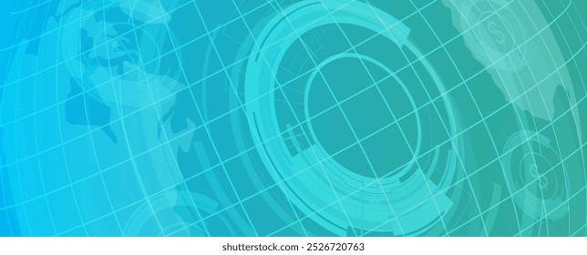 Technologie abstrakte futuristische Wissenschaft Hintergrund für Internet-Geschäft. Big-Data-Konzept.