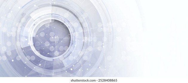 Technology abstract futuristic science background for internet business. Big data concept.
