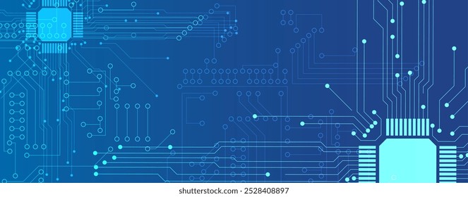 Technology abstract futuristic science background for internet business. Big data concept.
