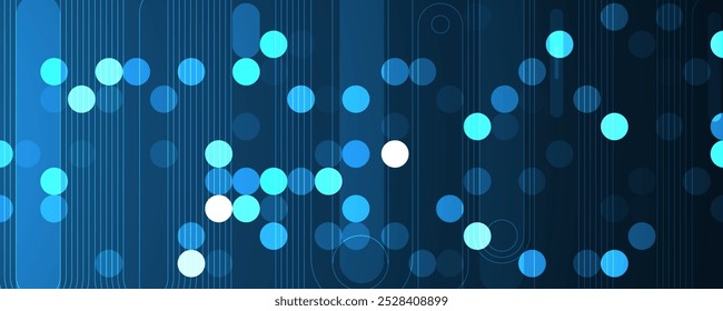 Tecnologia abstrata ciência futurista fundo para negócios de internet. Conceito de Big Data.