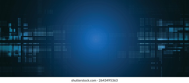 Tecnologia abstrata hexágono e polígono fundo para apresentação e outros projetos