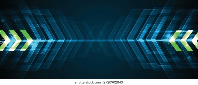 Fondo abstracto del hexágono y del polígono de la Tecnología para la presentación y otros proyectos