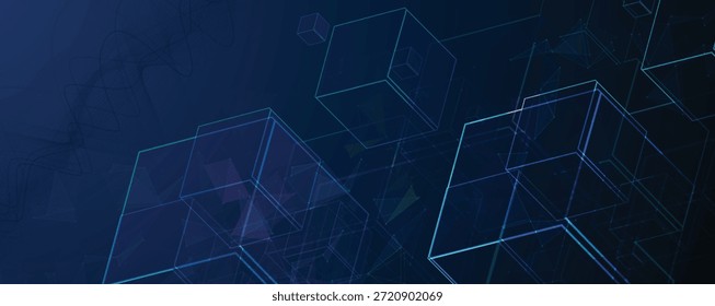 Fondo abstracto del hexágono y del polígono de la Tecnología para la presentación y otros proyectos