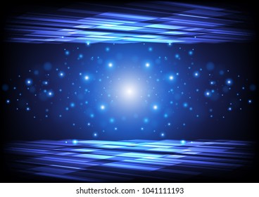 Technology abstract and innovative concept background with data transferring, wallpaper, backdrop and template. Vector illustration background.