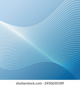 Technology abstract lines on white background. Abstract white blend digital technology flowing wave lines background. wavy pattern, stylish line art and web background design.